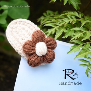 Kẹp tóc hoa tiểu thư cho nữ và bé gái 6cm |Phụ kiện kẹp tóc phong cách Hàn Quốc |Shop Rô Handmade
