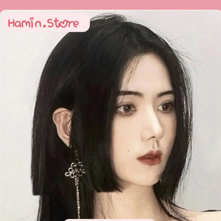 Tóc mái giả mai dày 2 bên phong cách Nhật Bản Hamin