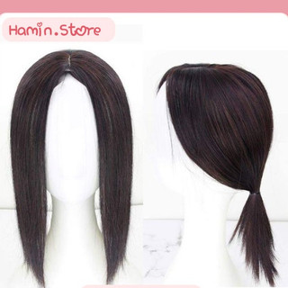 Tóc Giả Kẹp Che Hói, Che Tóc Bạc Ko Mái Loại Thẳng Hamin