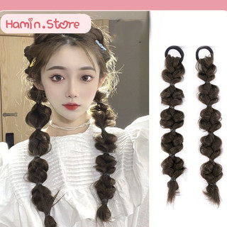 Tóc Giả Tết Tạo Kiểu Tết Hoa Dễ Thương (Giá 1 Bên) HaminStore