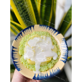 Dĩa Gốm Phết Xanh Cổ Xưa Size Lớn Đường Kính 19.5cm - Gốm Xưa Lái Thiêu Cho Người Hoài Niệm - Gốm Nam Bộ