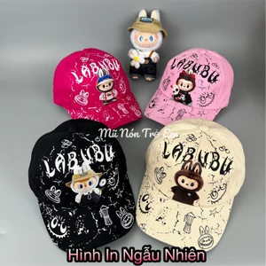 Nón kết Labubu cho bé Gái bé Trai - Mũ lưỡi trai Labubu trẻ em