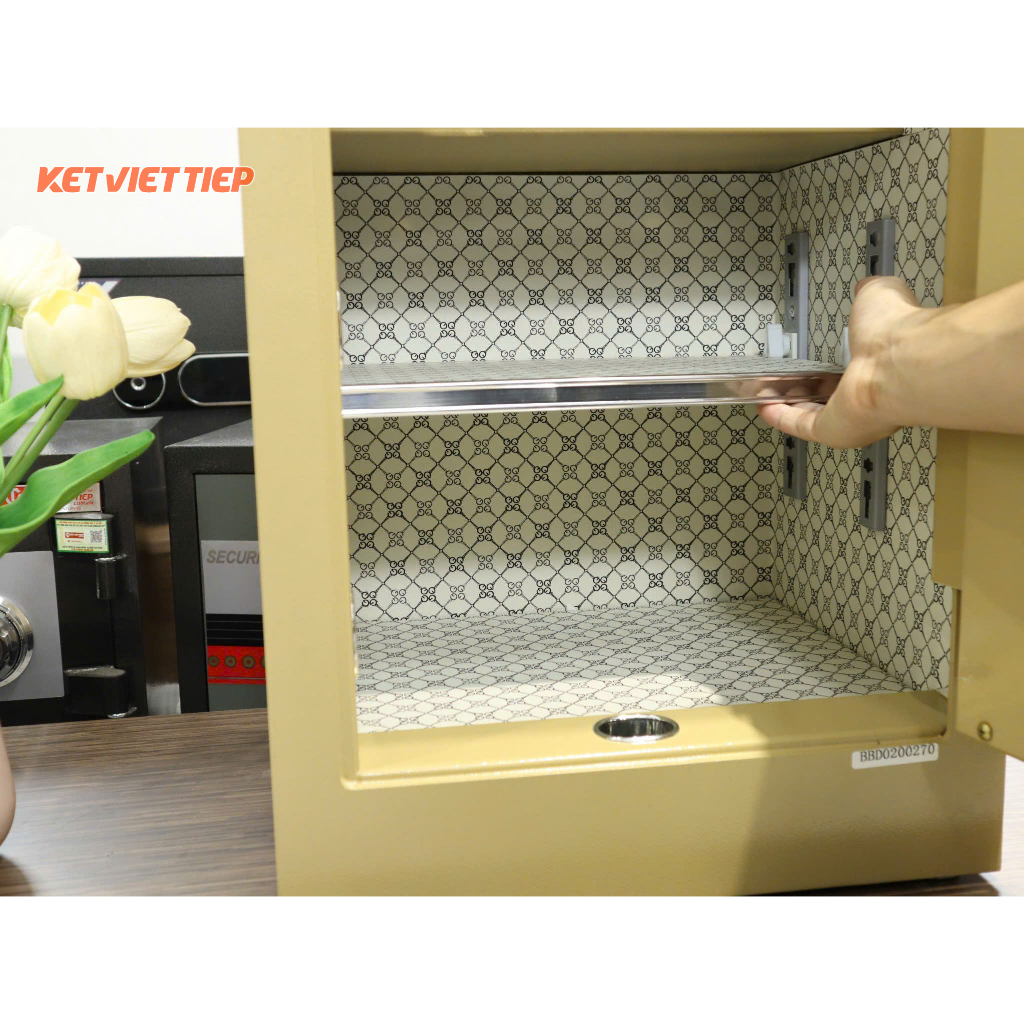[CHÍNH HÃNG] Két Sắt Thông Minh HK-MD-70-BL Thương Hiệu Aifeibao Nhập Khẩu Chính Hãng Giá Rẻ (Miễn Phí Vận Chuyển Toàn Q