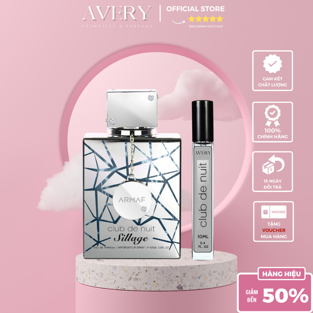 [Hàng Chiết] Nước Hoa A.rm.af Club De Nuit Sillage EDP