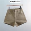 Quần short jean nữ co giãn lai kiểu chất jean cotton dày dặn Anngo - AT488