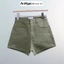 Quần short jean nữ co giãn lai kiểu chất jean cotton dày dặn Anngo - AT488