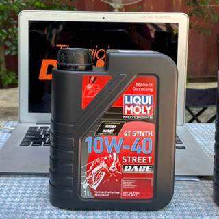 Dầu nhớt cho xe côn tay và xe số giảm mòn động cơ Liqui Moly Street Race 10w40 (20753) cao cấp