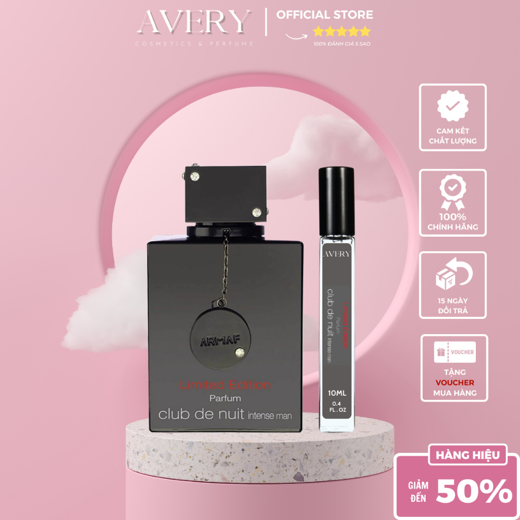 [Hàng Chiết] Nước Hoa Ar.ma.f Clu.b De Nuit Inten.se Man Limited Edition EDP