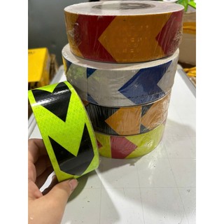 1Mét Decal phản quang, cuộn decal phản quang cảnh báo ban đêm