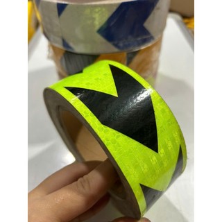 1Mét Decal phản quang, cuộn decal phản quang cảnh báo ban đêm
