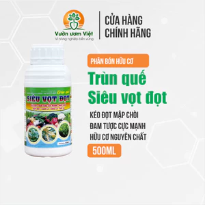 Phân bón lá Trùn Quế Siêu Vọt Đọt - hữu cơ tự nhiên, an toàn cho cây, dưỡng bộ lá khỏe mạnh nhất