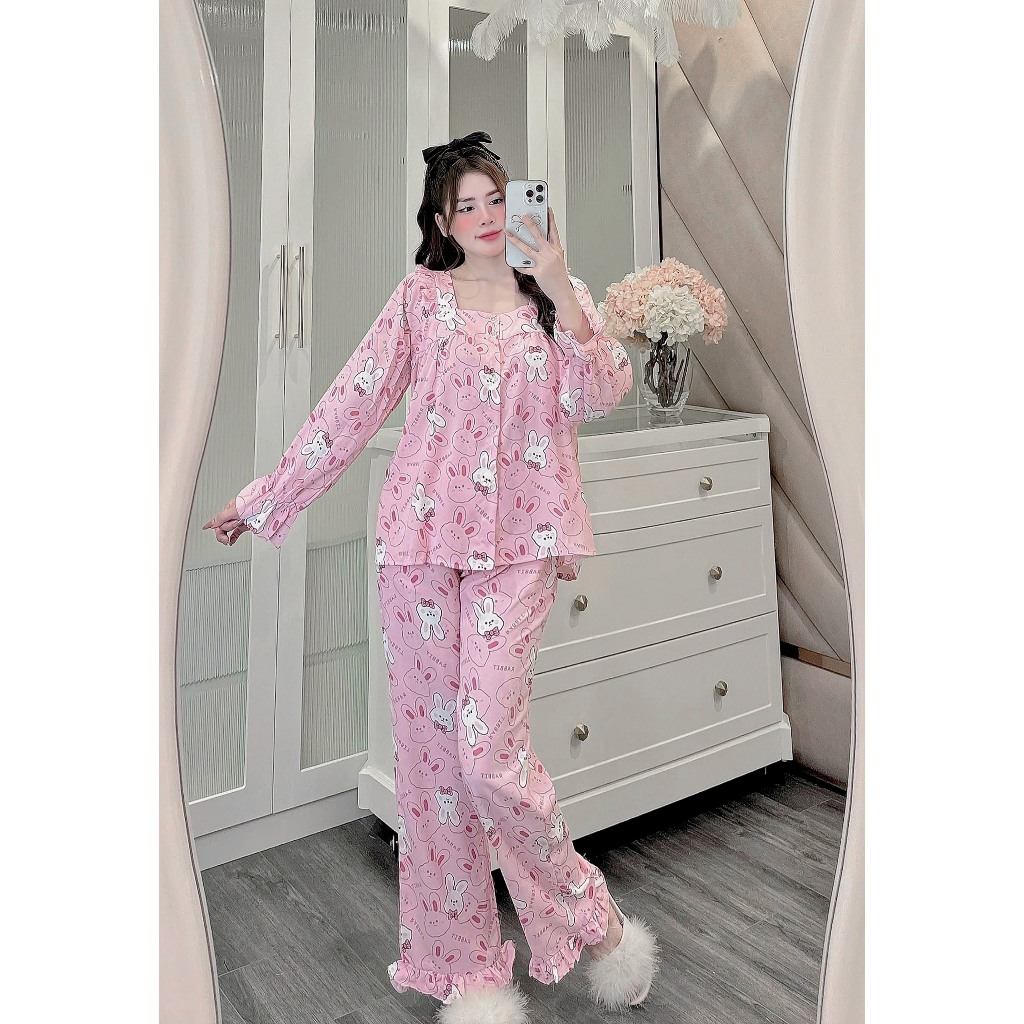 Thỏ nơ hồng bèo TD
