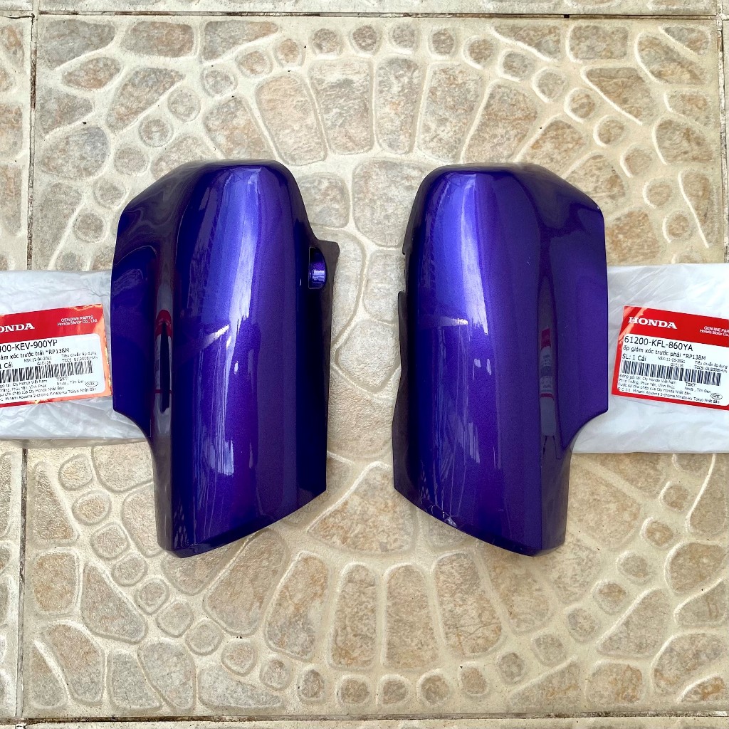 hàng mới Ốp giảm xóc trước WAVE ZX , Ốp phuột trước WAVE ZX (1 cặp) , Ốp dè