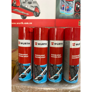 Chai xịt dầu silicone bôi trơn, phục hồi nhựa, cao su, bảo vệ mạch điện Silicone Spray 500ml