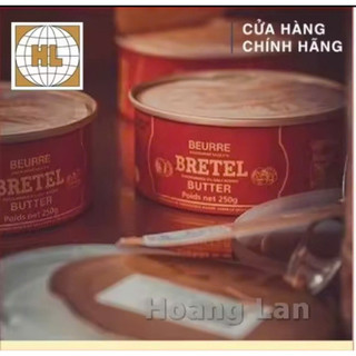 Bơ Bretel 250g (bơ đồng tiền) - Pháp -Độ mặn 3% HSD: 03/2027)