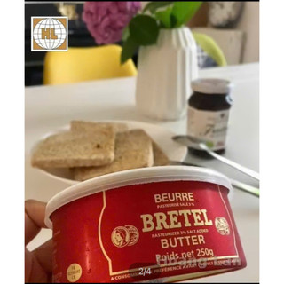 Bơ Bretel 250g (bơ đồng tiền) - Pháp -Độ mặn 3% HSD: 03/2027)