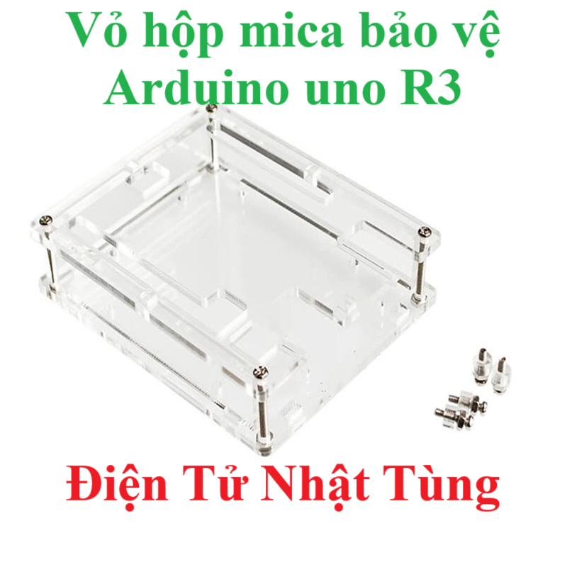 VỎ HỘP MICA ARDUINO UNO R3, KHUNG MICA BẢO VỆ MẠCH | Shopee Việt Nam