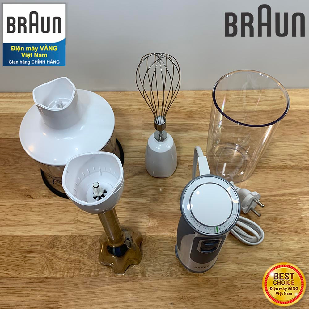 Ảnh Linh kiện phụ kiện máy xay cầm tay Braun MQ5200 MQ5235 MQ5245 kiểu Motor Type 4191 - Hàng chính hãng 2