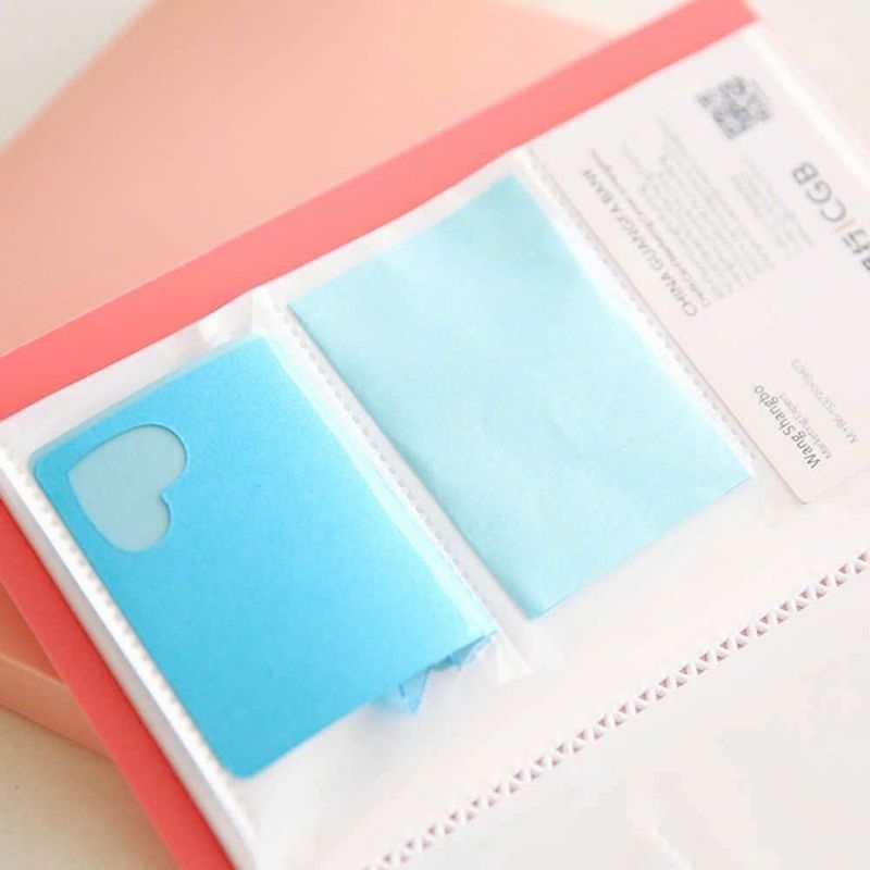 (BomoHouse) Combo 2 cuốn sổ đựng card visit, baycard 12 tấm