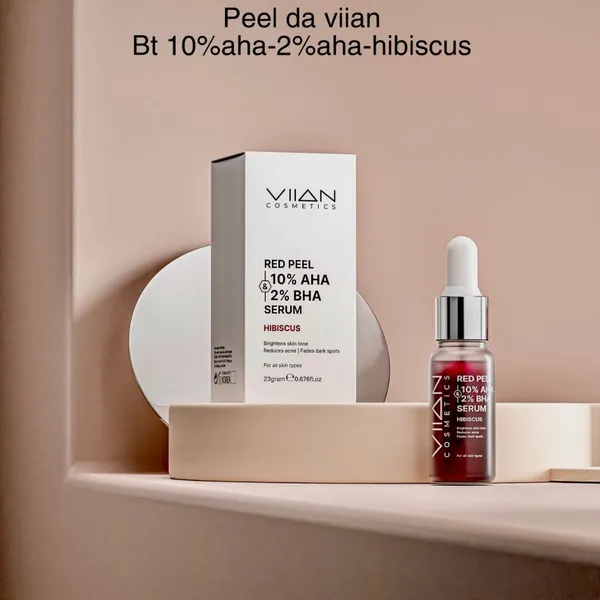 Serum Red Peel Da Viian, tẩy sạch tế bào thu nhỏ lỗ chân lông, thành ...
