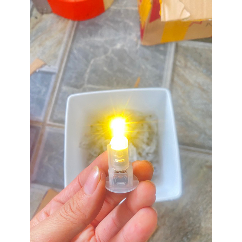 (Đèn Sẵn pin) Đèn led thay nến gắn vào đèn ông sao, đèn lồng trang trí trung thu,tết