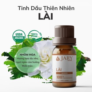Tinh Dầu Hoa Lài 10ml Jary House - Xông Thơm Phòng, Làm Nến Thơm Thiên Nhiên