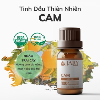 Tinh Dầu Cam 10ml Jary House - Xông Thơm Phòng, Làm Nến Thơm Thiên Nhiên