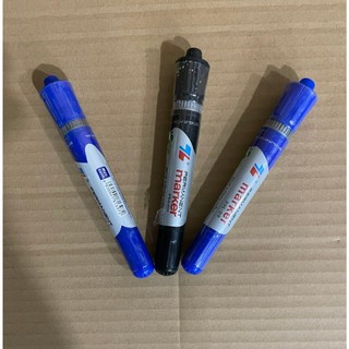 Combo 1 hộp 10 bút lông dầu, bút dạ đủ 3 màu xanh, đen, đỏ loại đẹp