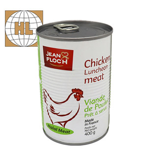 Thịt hộp Chicken Luncheon Meat Jean Floch 400g - Pháp (Thịt gà)