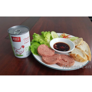 Thịt hộp Chicken Luncheon Meat Jean Floch 400g - Pháp (Thịt gà)