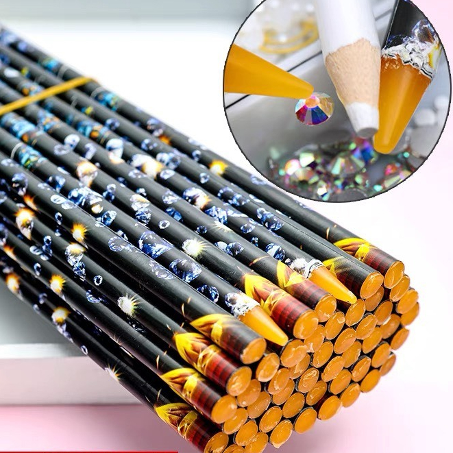 Bút chấm đá, sáp chấm đá, đính đá, gắn đá charm