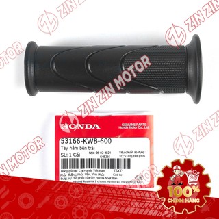 Bao Tay SH, Cao Su Tay Nắm SH 125i 2017 - 2024+, SH 150i 2017 - 2022, SH160i 2023 2024+ 53166-KWB-600, 53140-K44-V00
