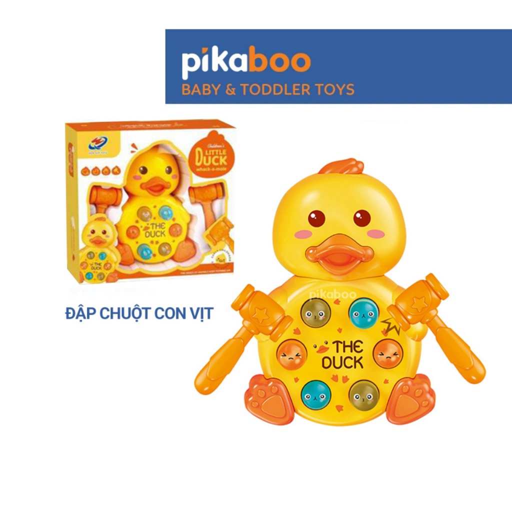 Ảnh Đồ chơi đập chuột con vịt Pikaboo, giúp bé phát triển vận động tinh và rèn luyện khả năng phối hợp 1