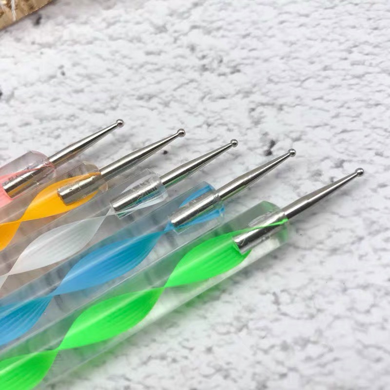 Bộ bút chấm bi 5 cây, set chấm bi, set bút chấm bi nails