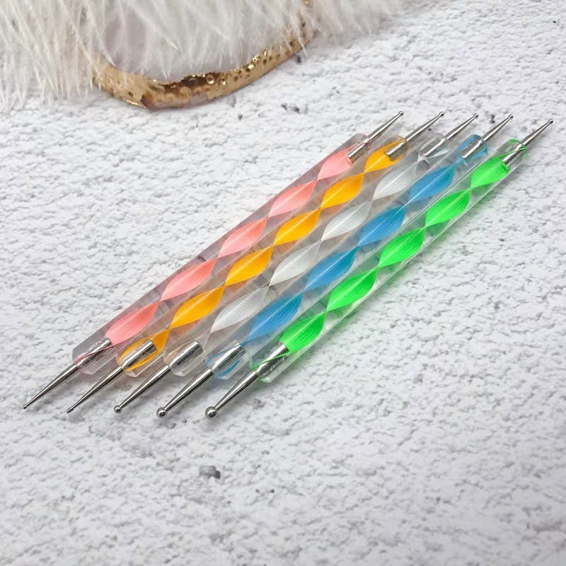 Bộ bút chấm bi 5 cây, set chấm bi, set bút chấm bi nails