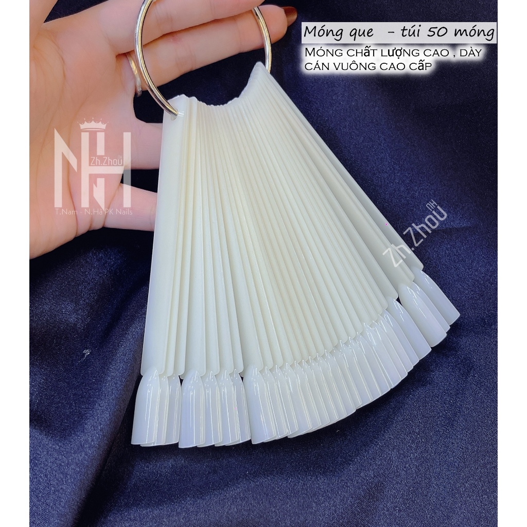 Móng Que Vuông Tròn, móng que làm mẫu, dũa form nails