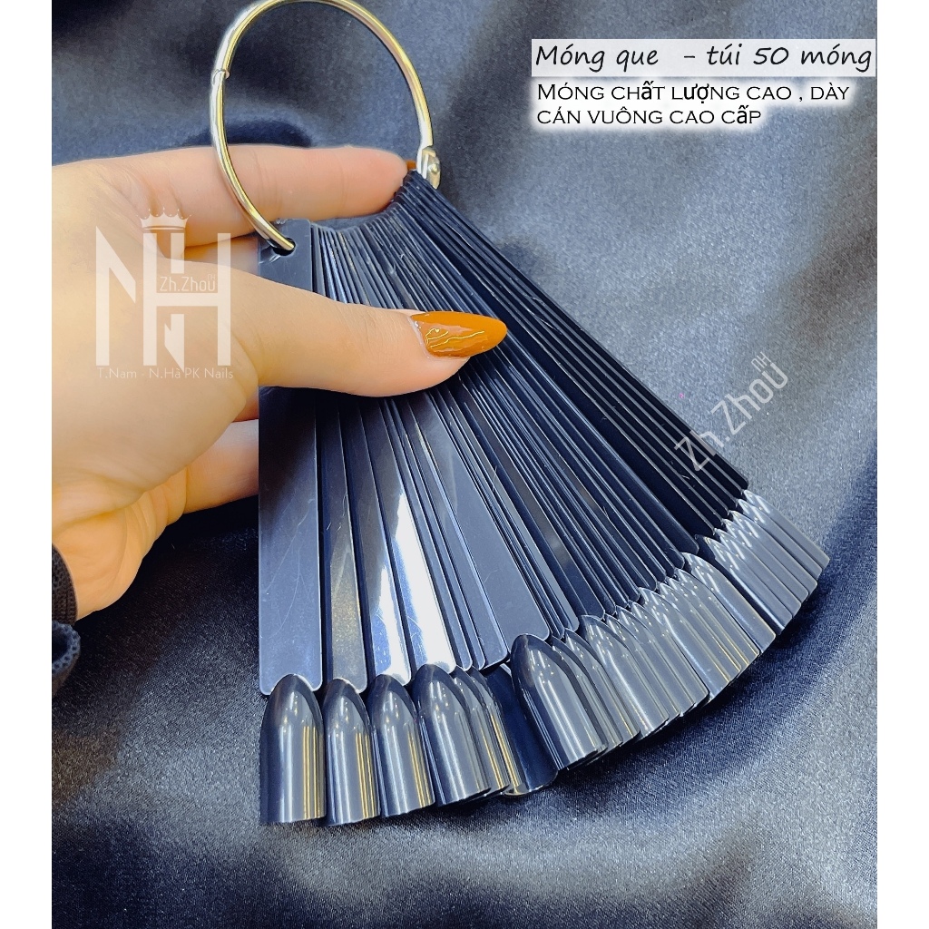 Móng Que Vuông Tròn, móng que làm mẫu, dũa form nails