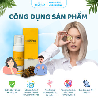 Combo 2 Hộp Bọt Tuyết Dung Dịch Vệ Sinh Nam Nữ Angel's Foam Chiết Xuất Thiên Nhiên Khử Mùi Làm Sạch Dịu Nhẹ