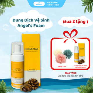 Combo 2 Hộp Bọt Tuyết Dung Dịch Vệ Sinh Nam Nữ Angel's Foam Chiết Xuất Thiên Nhiên Khử Mùi Làm Sạch Dịu Nhẹ