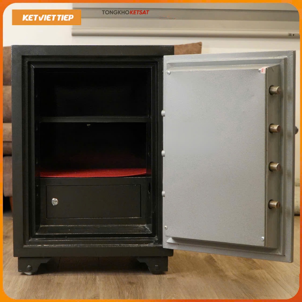 Két Sắt Việt Tiệp KV504-DM Khóa Cơ Đổi Được Mật Khẩu Chống Cháy