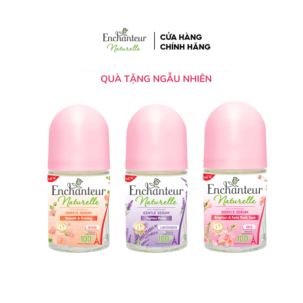 [GIFT] Lăn khử mùi Enchanteur 20ml / 25ml (mùi ngẫu nhiên)