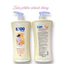 Sữa Tắm E100 Silky sáng da chai màu vàng 800gram