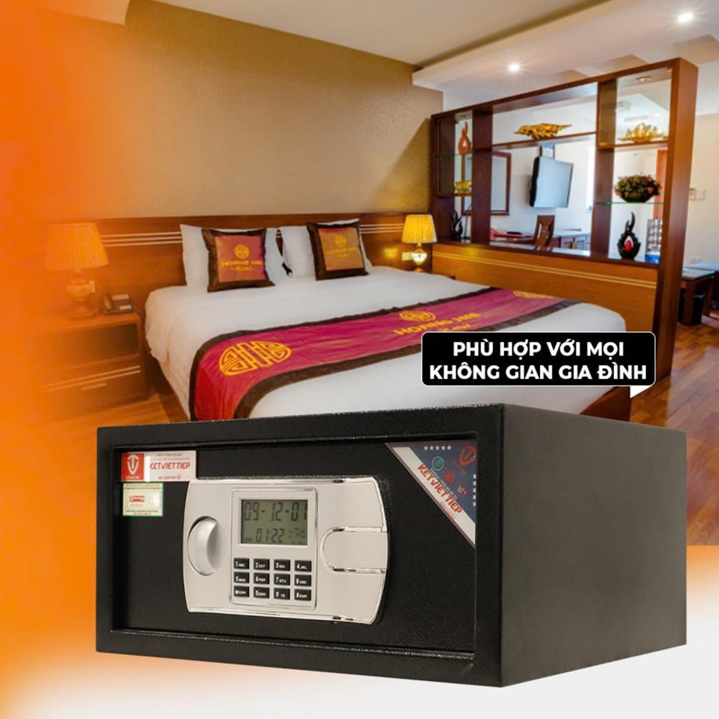[FREESHIP] Két sắt Mini Việt Tiệp khách sạn KKS031 Nặng 8kg chính hãng miễn phí giao hàng