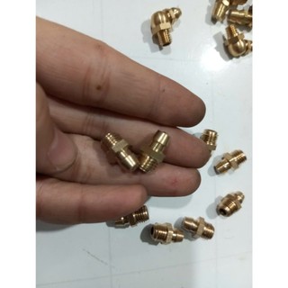 Combo 10 đầu vú bơm mỡ đồng.Đầu vú bơm mỡ bò chất lượng.