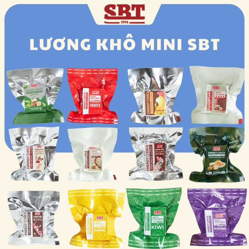 ( 1 Viên ) Lương Khô Mini SBT Đủ Vị Gói Nhỏ Tiện Lợi Bổ Sung Năng Lượng ...