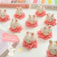Móc Khoá Len Hình Thỏ Lồng Đèn Hoa Sen Trung Thu Dễ Thương Handmade