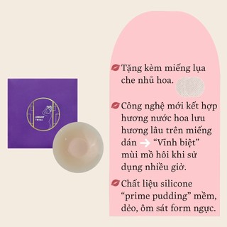 Miếng Dán Ngực Cao Cấp JANUET Premium Phiên Bản Đặc Biệt silicone hương thơm luxury