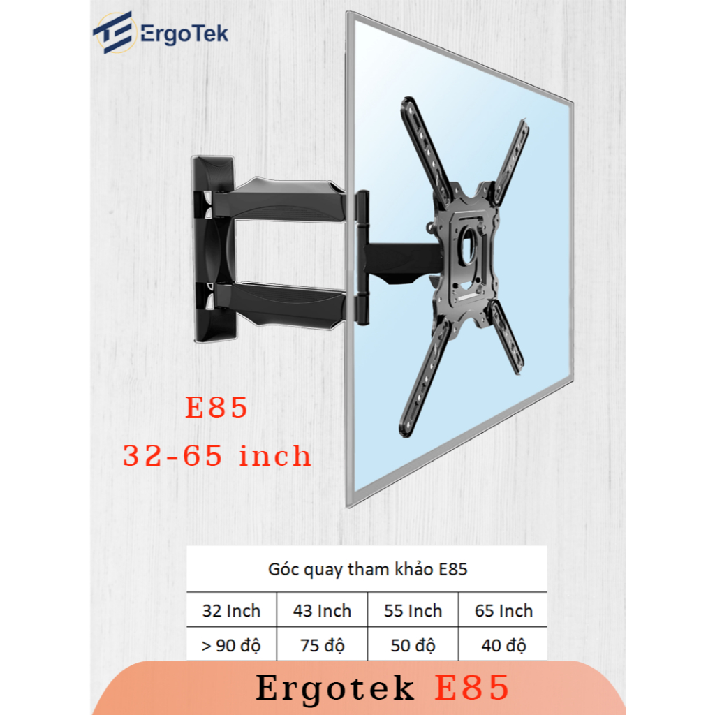 E85 P4 Giá treo Tivi xoay 360 độ, giá treo tivi kéo ra vào, khung ...