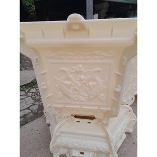 Khuôn chậu lục giác 60 mẫu cá chép, tài lộc