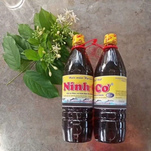 Nước mắm chắt truyền thống Ninh Cơ chai 1lít. Độ đạm >=25gn/l. Mắm Hải Hậu, Nam Định. không chất bảo quản